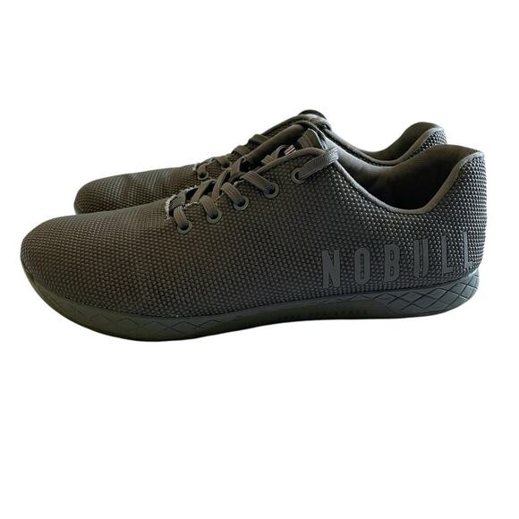 Nobull Superfabric Gray Sneaker Shoe Men 11 Gorpcore Workout Gym Running Lace-up - Picture 4 of 16